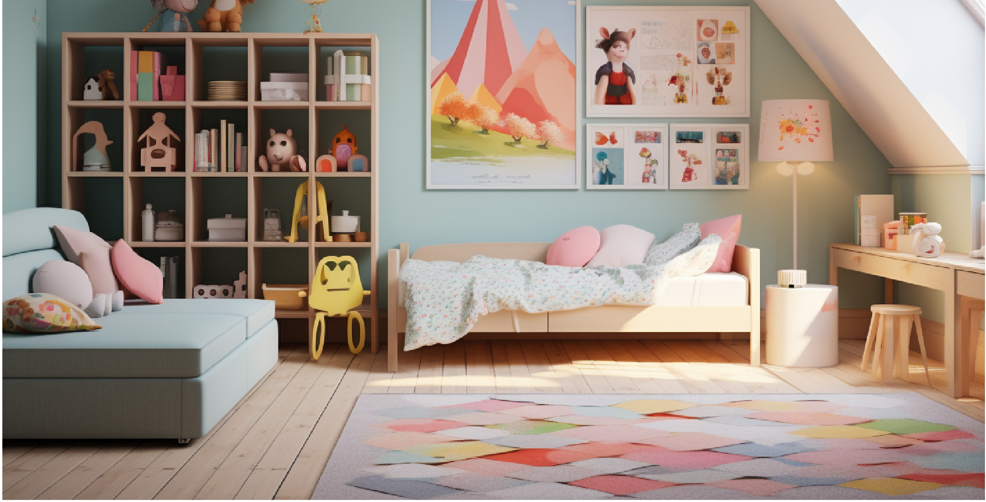 Kids and nursery room paint